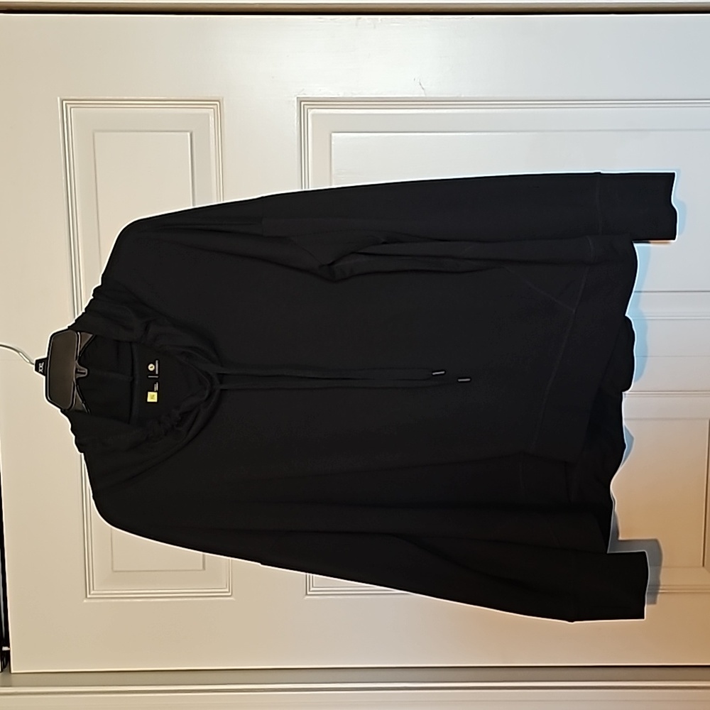 XERSION XL Black Cowl Neck
